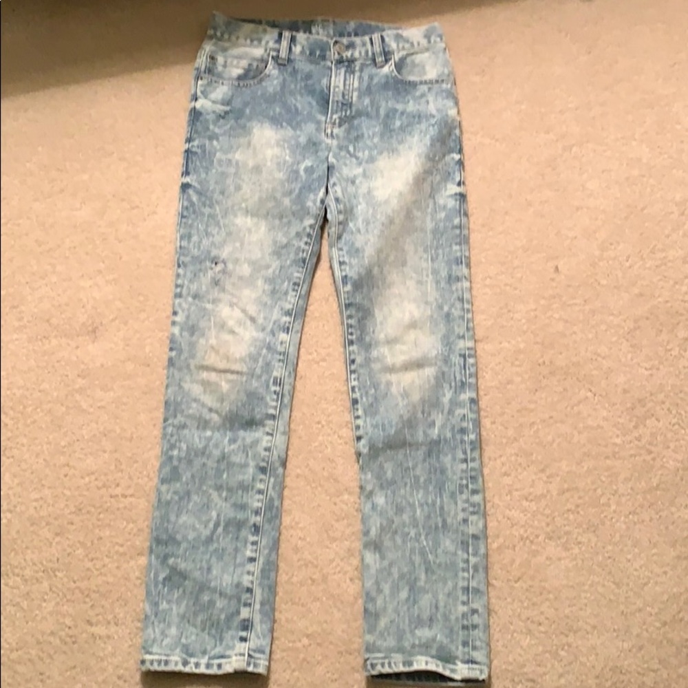 Boys stonewashed jeans